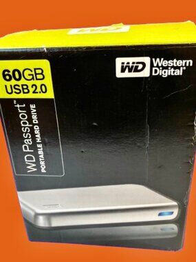 WESTERN DIGITAL Passport 60GB External Portable Hard Drive